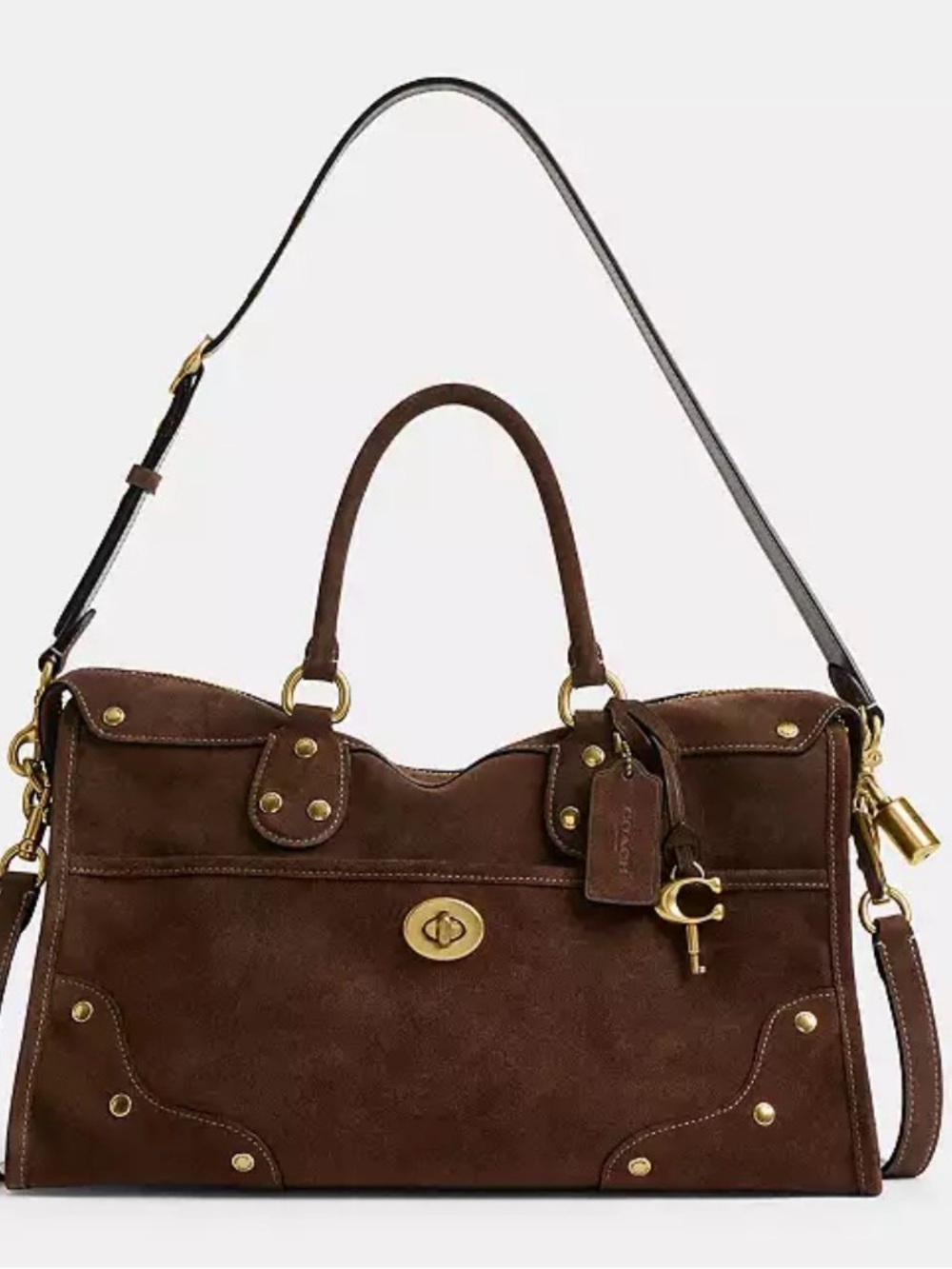 Coach Rhyder 38 Dark Chocolate NWT CFN68 - Picture 15 of 15